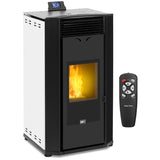 MSW Hidroestufa de pellets - 24 kW - para 400 m³ / 35 L