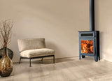 Estufa de leña modelo r5 horno max 11 kw